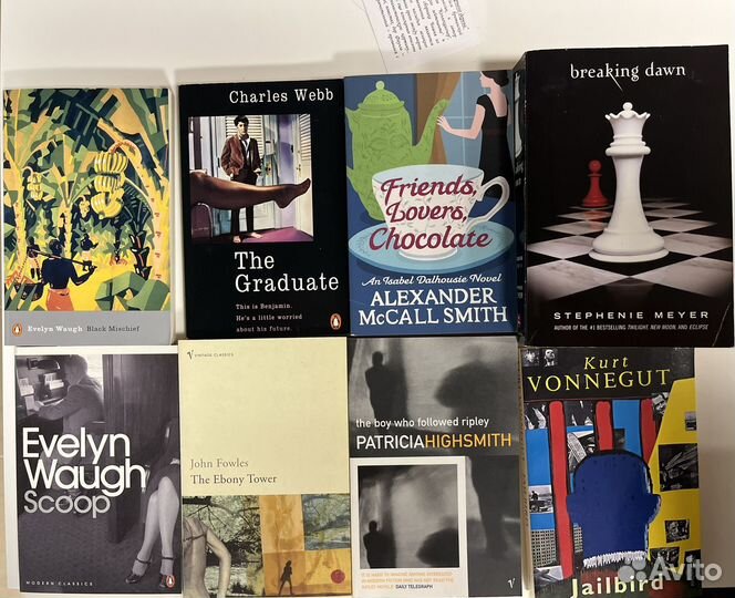 Книги художественные на английском языке