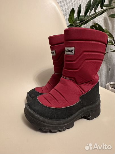 Сапоги зимние для девочки kuoma