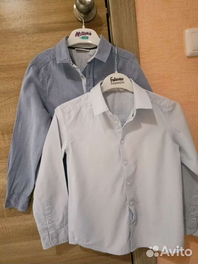 Рубашки для мальчика 2 шт