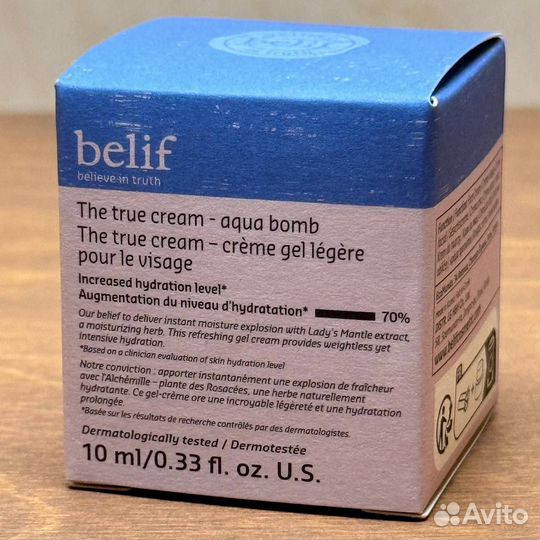 Belif Увлажняющий крем-гель для нормальной и жирно