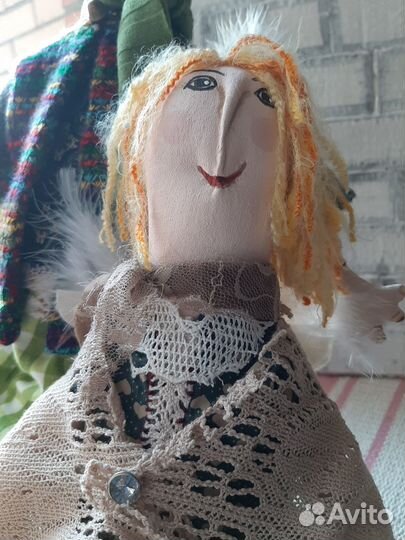 Кукла текстильная 40 см