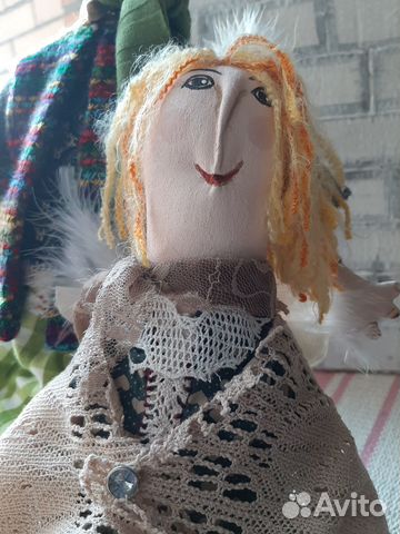 Кукла текстильная 40 см