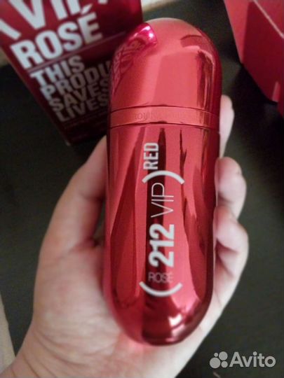 Туалетная вода Carolina Herrera 212 vip rose redт