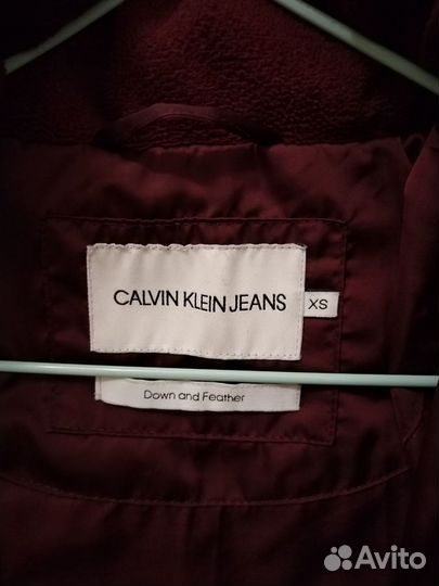 Пуховик женский Calvin Klein оригинал