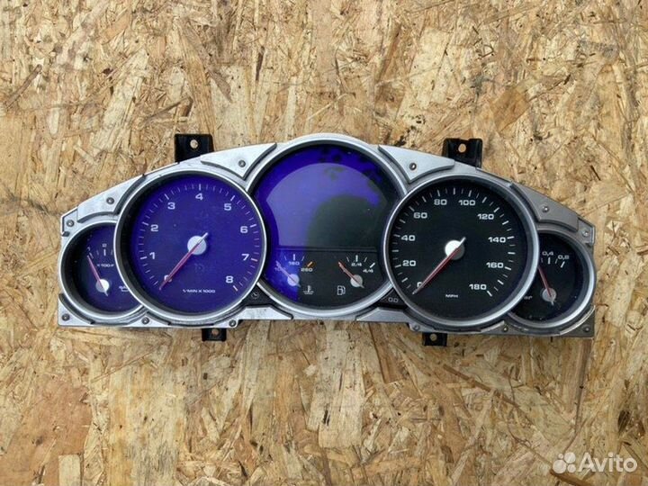 Панель приборов Porsche Cayenne 955 4.5 turbo 2004