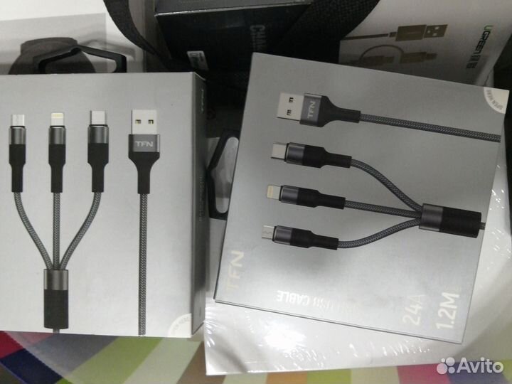 Дата кабель зарядный 3 в 1