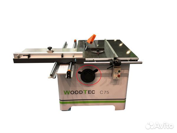 Круглопильный станок с торцовочной кареткой WoodTec C 75 NEW