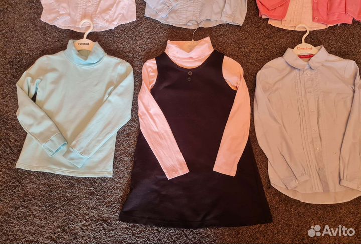 Пакет вещей(одежды) школьная форма 122-128