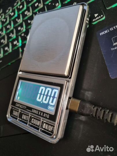 Весы электронные ювелирные 0,01 500 гр