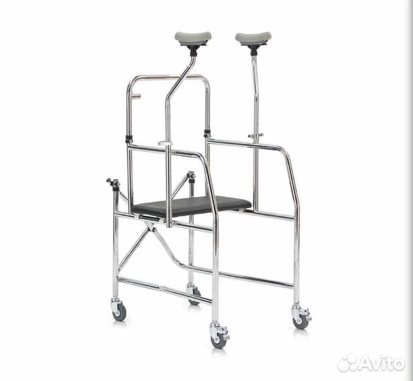 Ходунки-роллаторы (с подмышечной опорой) FS203