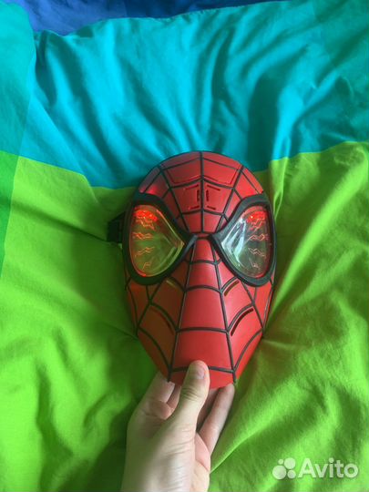 Маска человека паука говоряшяя