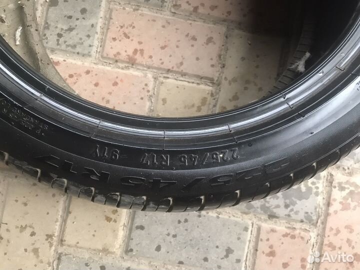 Pirelli Cinturato P7 215/50 R17 и 225/45 R17