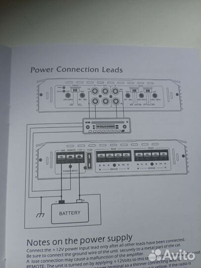 Усилитель kenwood, ok Alpaine 418 4х канальный