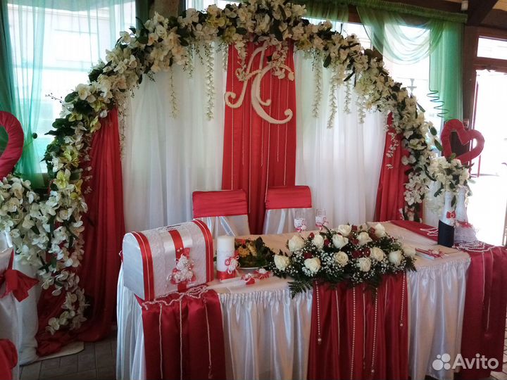 Праздничное оформление свадеб, юбилеев, праздников