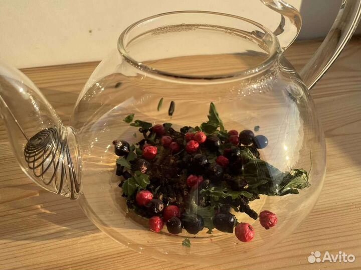 Иван чай и смородина, травяной чай