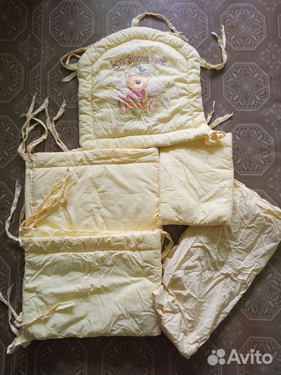 Бортики в детскую кроватку