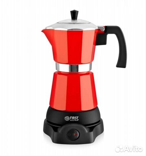 Гейзерная кофеварка новая