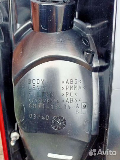 Новый оригинальный задний фонарь Ford Focus 2