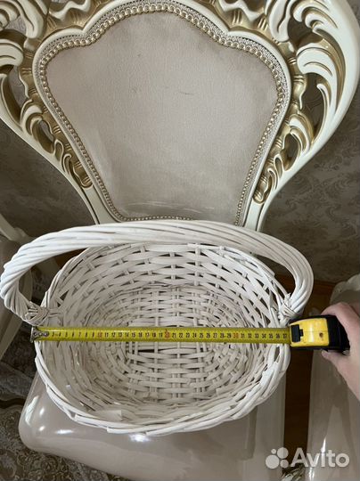 Корзина плетеная