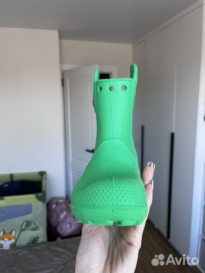 Резиновые сапоги crocs c8