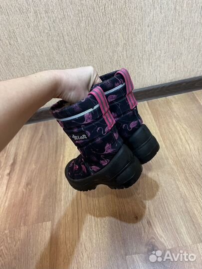 Сапоги зимние для девочки 26