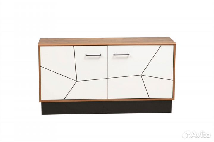 Тумба для тв 120 см белый