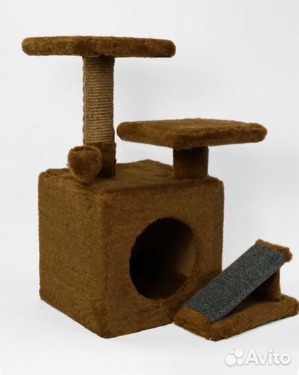 Когтеточка новая/лежанка/комплекс
