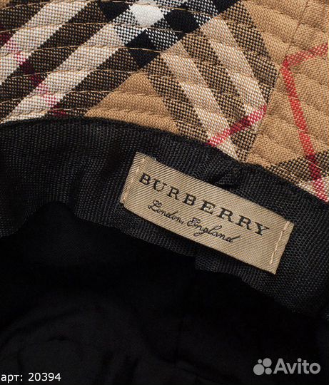 Панама burberry
