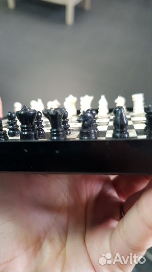Шахматы дорожные карболит СССР