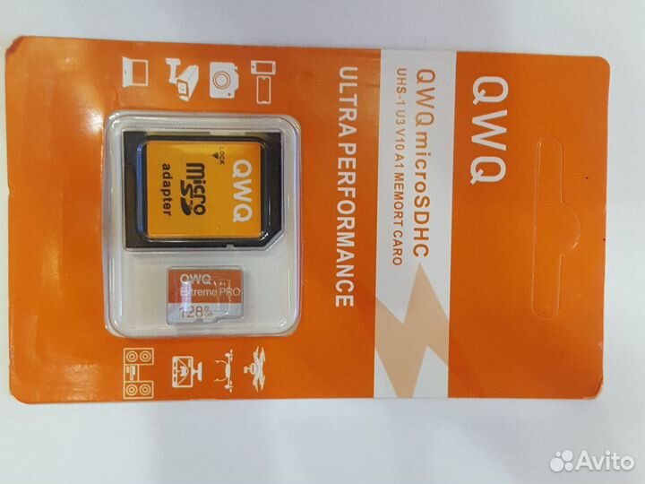 Карта памяти sdhc 128 GB (флешка)