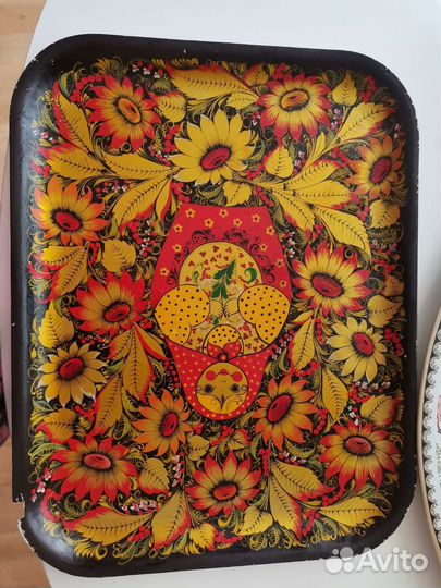 Самовар электрический ручная роспись Матрешка