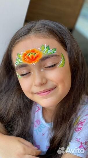 Аквагример, аквагрим, блеск-тату