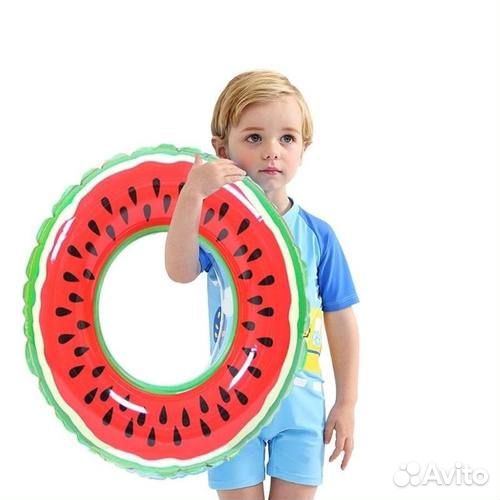 Круг надувной для плавания арбуз 60,70,80,90,120см