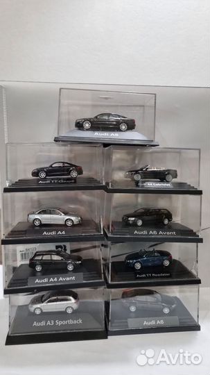 Коллекционные машинки Audi