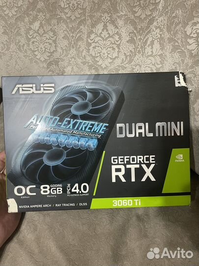 Видеокарта rtx 3060ti mini 8gb