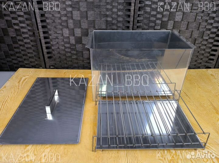 Коптильня из нержавеющей стали