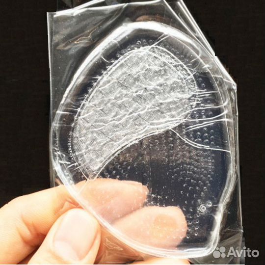 Полустельки силиконовые для закрытой обуви 8х7 см