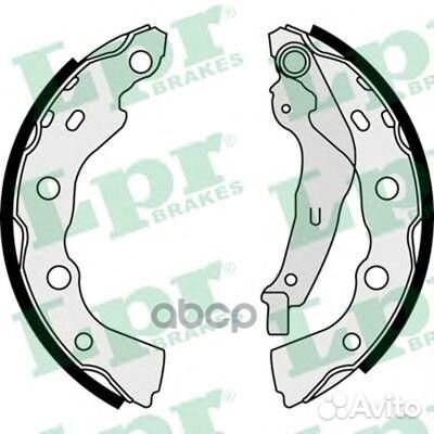 Колодки торм.бар.mitsubishi carisma 95-06/space