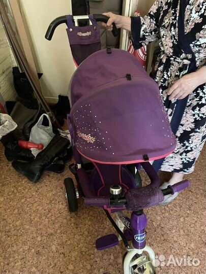 Велосипед с ручкой