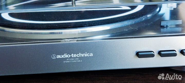 Проигрыватель виниловый audio-technica At-LP60xusb