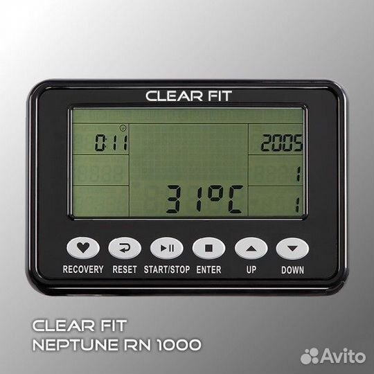 Водный гребной тренажер Clear Fit Neptune RN 1000