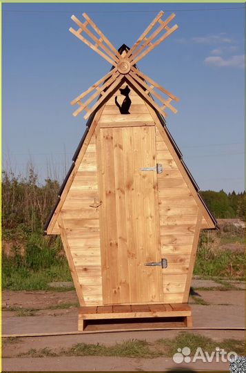 Дачный туалет с установкой BAG341