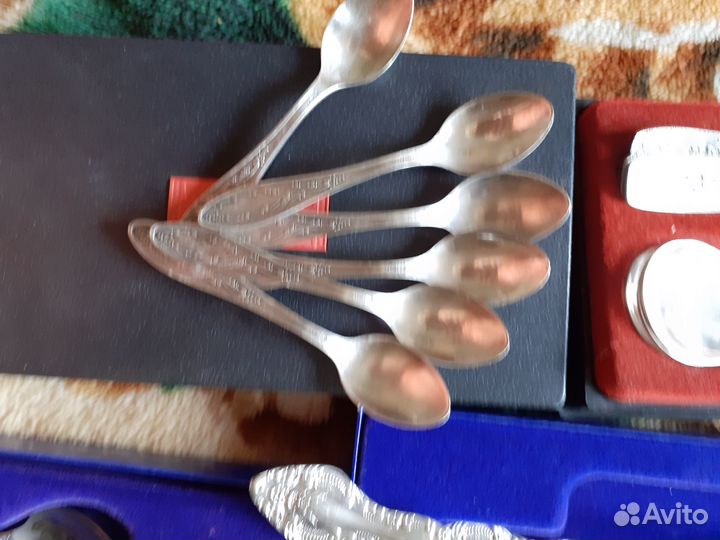 Ложечки кофейные мельхиор СССР