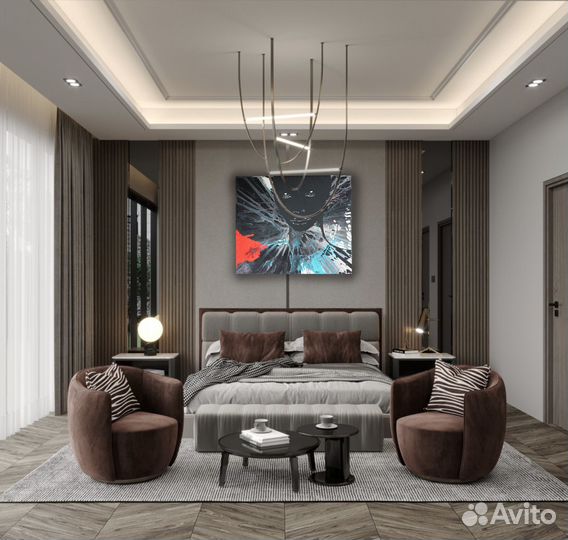 Картина холст акрил