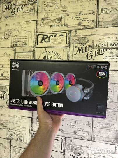 Сжо MasterLiquid ML360P Silver Edition