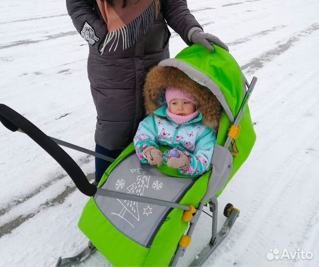 Коляска санки