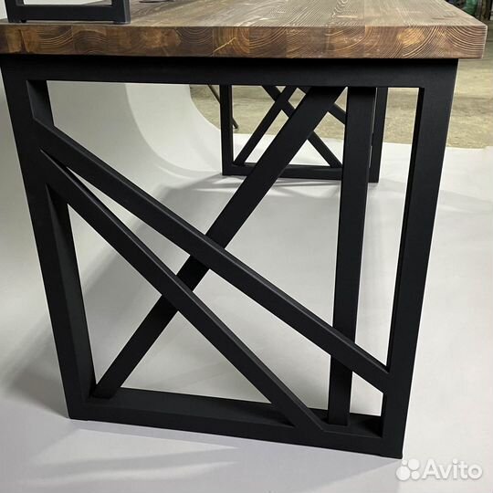 Письменный стол с полкой лофт