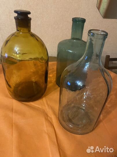 Бутыль стеклянная СССР