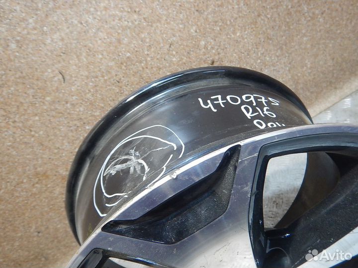 Диск колесный литой R16 5*114,3 j6,5 ET50 DIA66,1