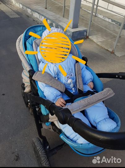 Коляска 3 в 1